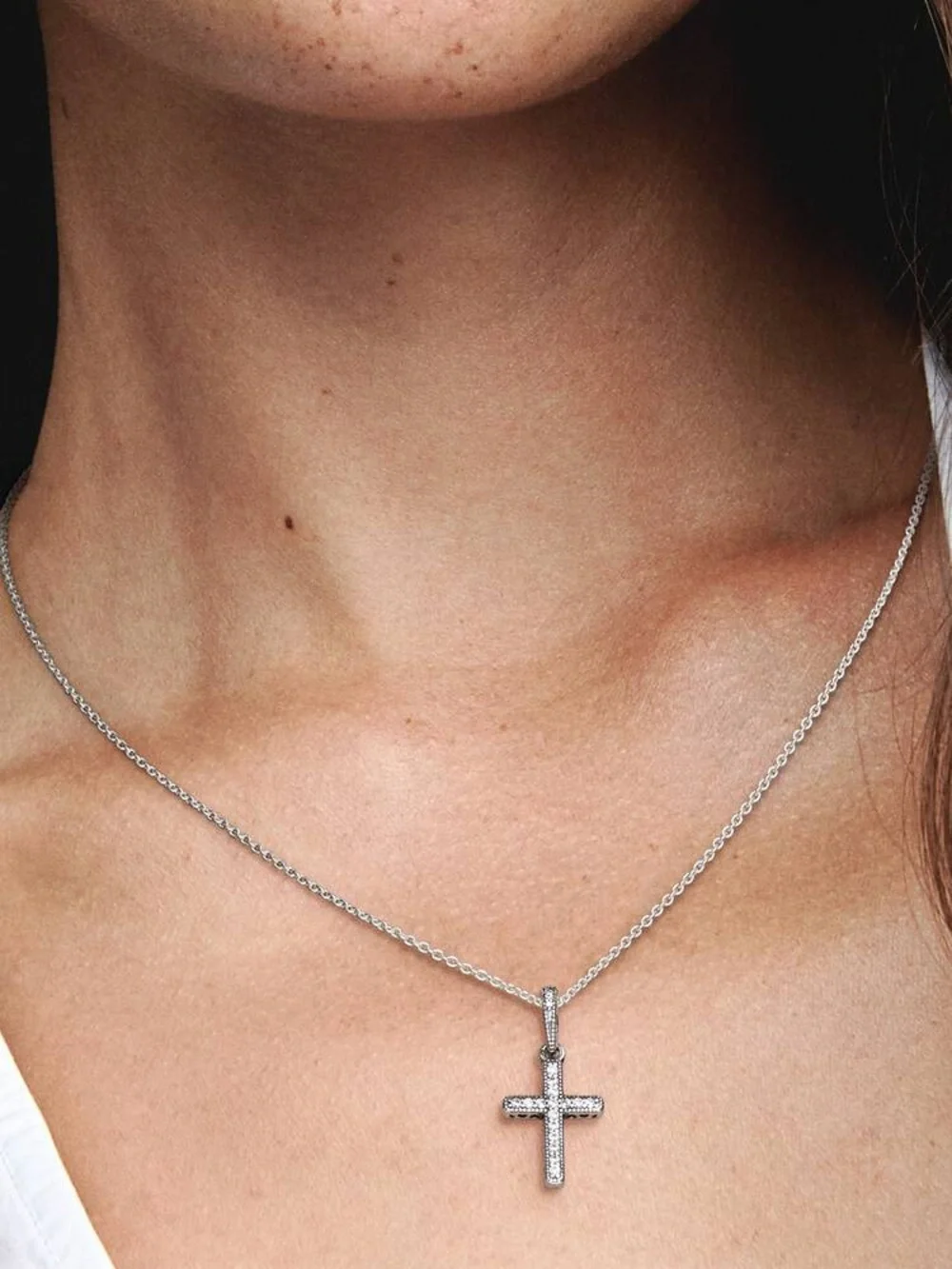Pandora Sparkling Cross Pendant